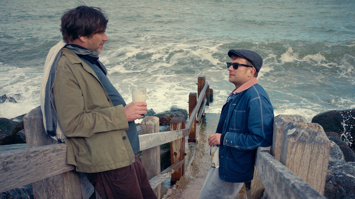Alex James and Damon Albarn