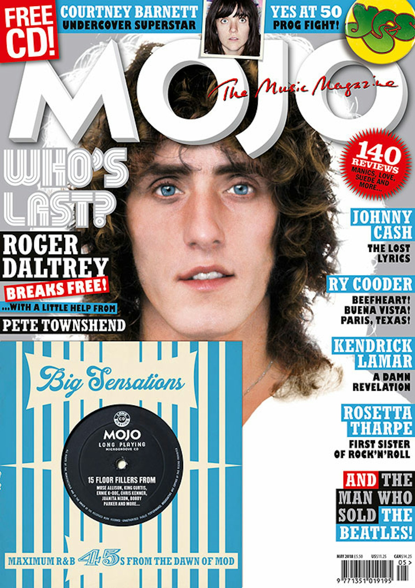 MOJO 294 – May 2018: Roger Daltrey