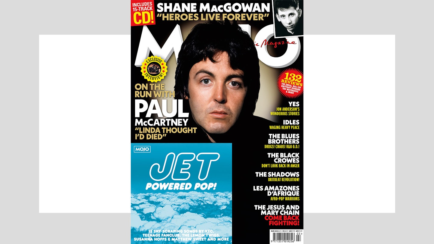 MOJO 364 cover, featuring Paul McCartney