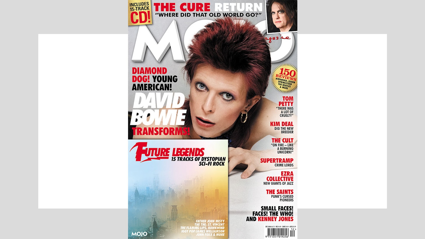 MOJO 373 cover, featuring David Bowie