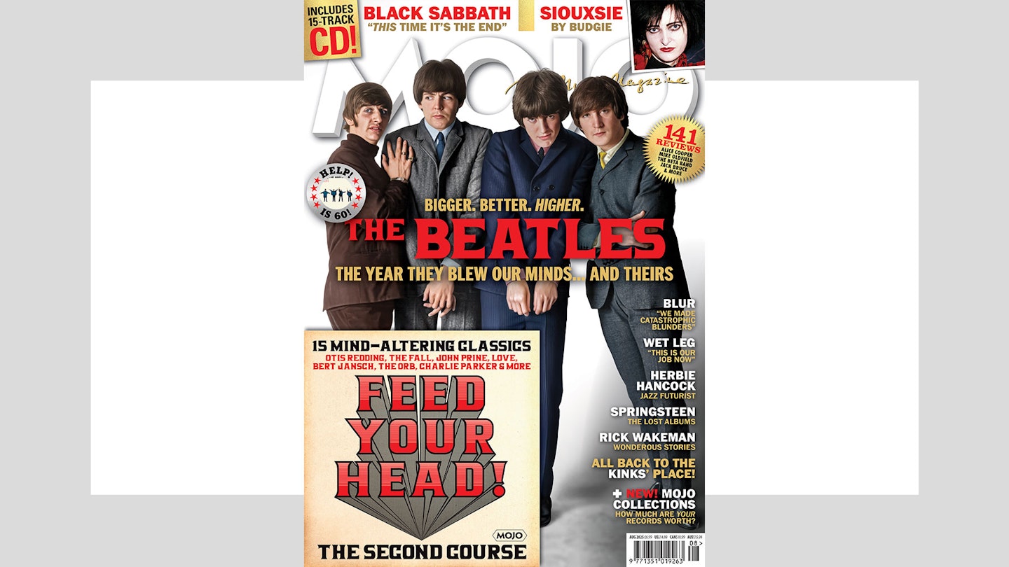 MOJO 381 cover, featuring The Beatles