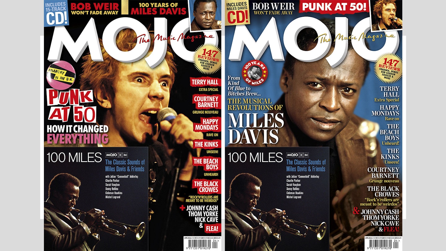 MOJO 389 – 2 Covers: Miles Davis + Punk At 50